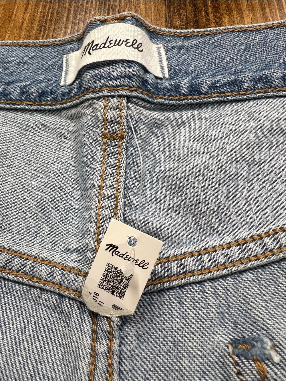 Madewell The Perfect Vintage Wide-Leg Jean Airy Denim Northridge Wash Size 31 - Picture 12 of 14